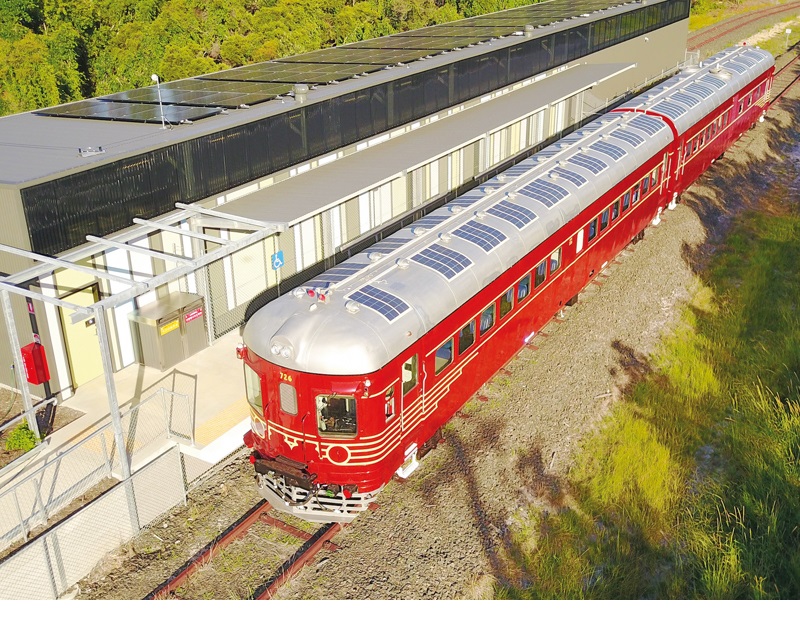 Estos son los primeros resultados del tren eléctrico alimentado con energía solar que unirá a Jujuy