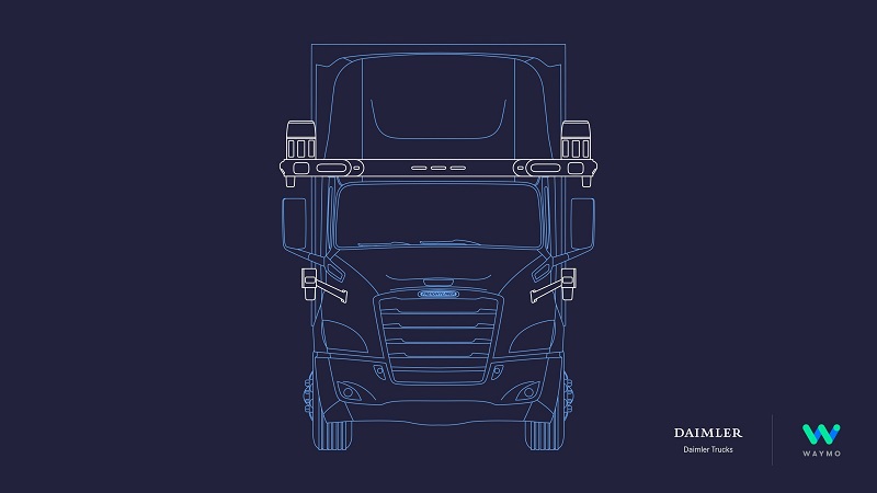 Waymo y Daimler Trucks se asocian en el desarrollo de camiones totalmente autónomos