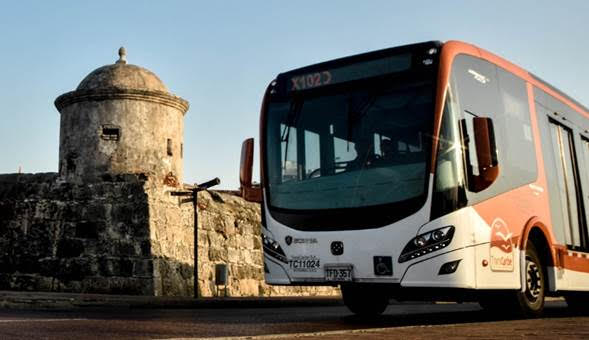 Transcaribe se prepara para una licitación de buses eléctricos en Cartagena