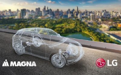 Alianza entre LG y Magna para fabricar componentes para vehículos eléctricos