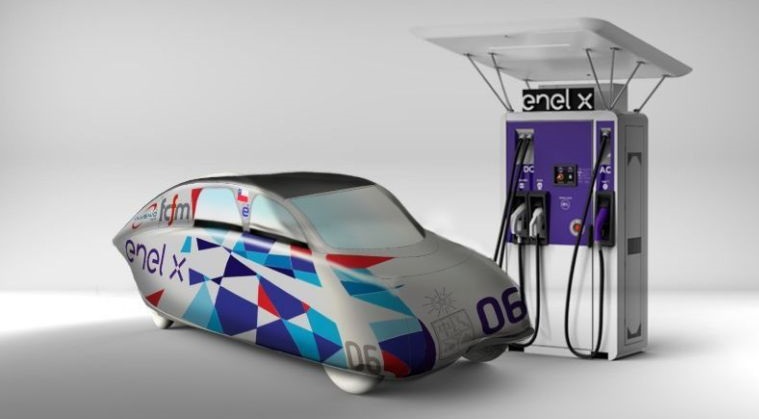 Enel X y Universidad de Chile construirán nueva versión del auto solar Eolian
