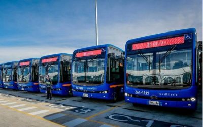Es oficial: ya circulan por Bogotá los 120 buses eléctricos de Transmilenio a cargo de Celsia y Gran Américas