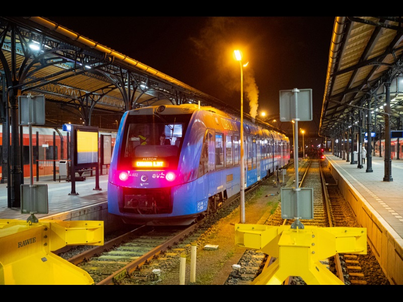 El primer tren de hidrógeno del mundo recibe el premio European Railway Award 2021