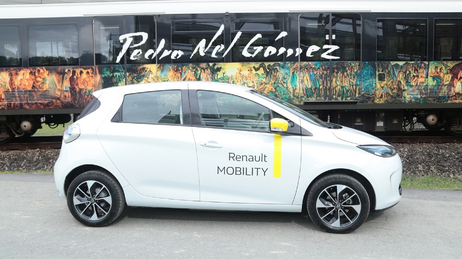 Renault Sofasa y el Metro de Medellín encaran servicio de movilidad compartida con vehículos eléctricos
