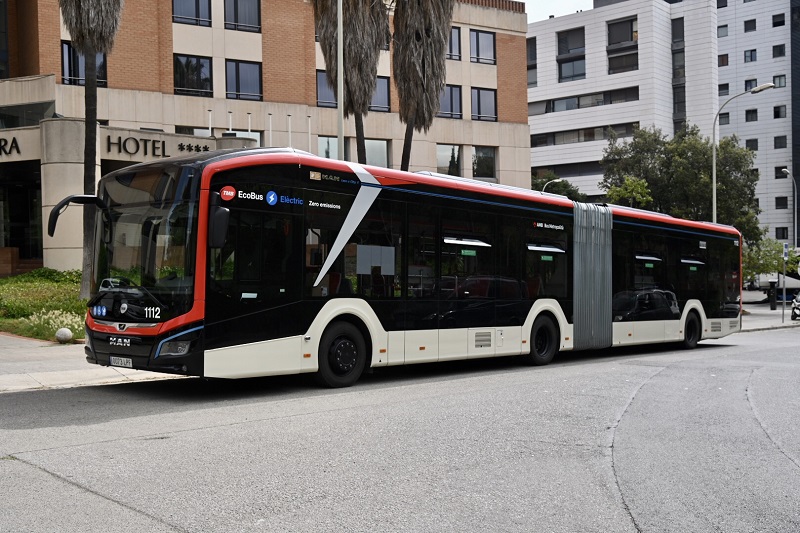 TMB y MAN presentan al sector un nuevo modelo de bus eléctrico