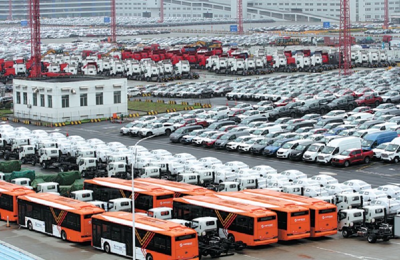 El 60% de las exportaciones de automóviles en Shanghái son eléctricos