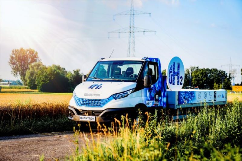 Unique in Europe: QUANTRON presents fuel cell transporter as part of its hydrogen offensive