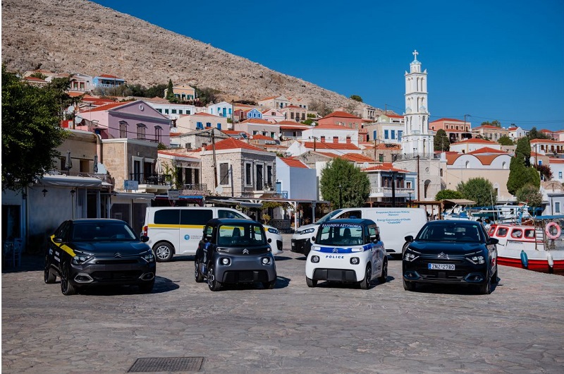 Gracias a Citroën una isla griega «es inteligente» y nicho de vehículos eléctricos