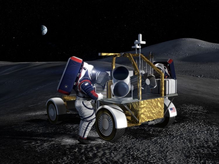 ¿Vehículos eléctricos en la Luna y Marte? Si, serán utilizados para exploración de superficies