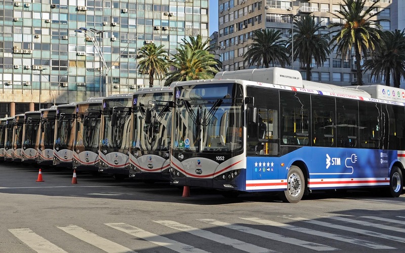 Gobierno de Uruguay convoca proveedores de buses eléctricos a su nuevo programa