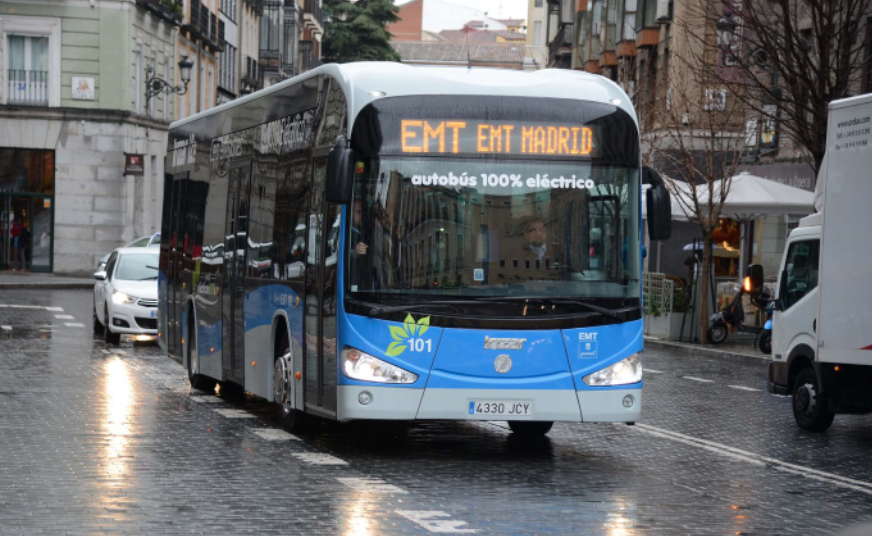 Electric bus models that won tenders in Spanish city councils