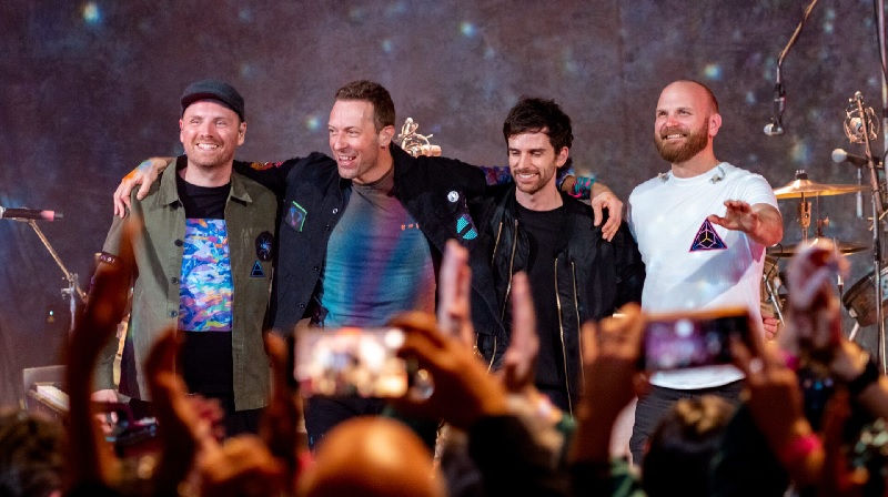 Coldplay continúa con su gira «eléctrica» ahora con baterías recicladas de BMW i3