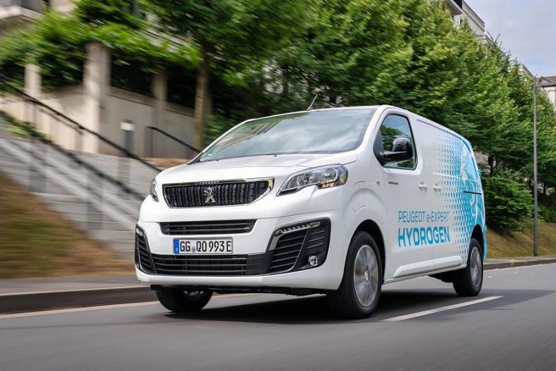 La nueva furgoneta a hidrógeno de Peugeot carga en tres minutos