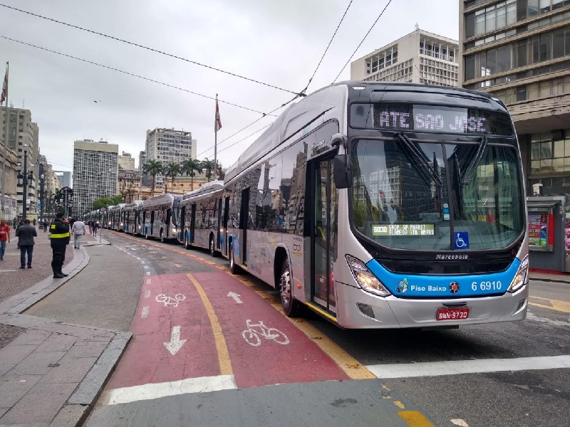 Con 2.600 buses eléctricos en mente, Gobierno de San Pablo presenta nueva mesa de trabajo