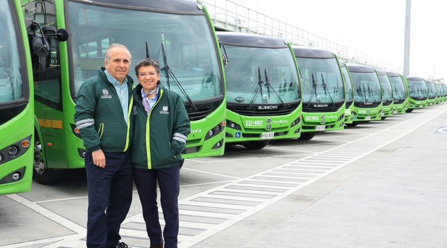 La Rolita: Con 195 buses eléctricos debuta la primera operadora pública de Bogotá