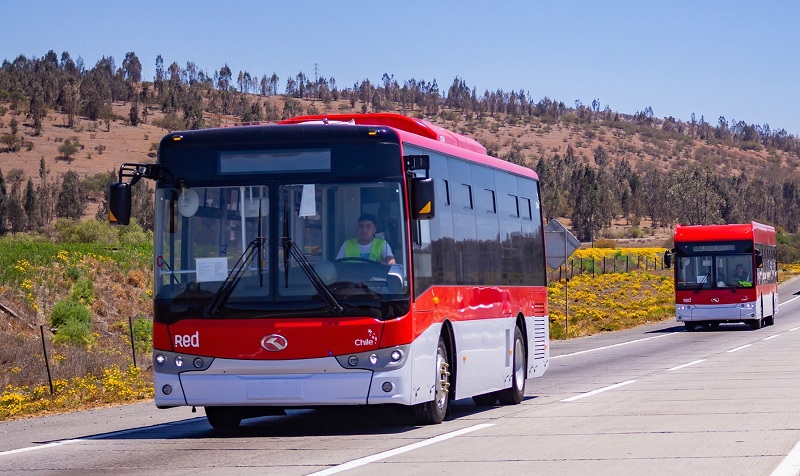 Presupuesto de $102 millones para licitación mejorará competitividad de buses eléctricos en Chile
