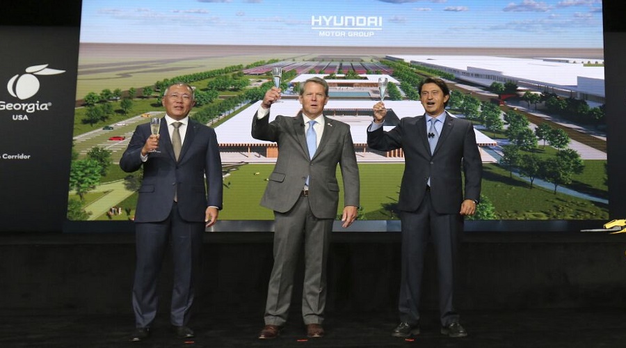 Inversión histórica: Hyundai construye planta de baterías y vehículos eléctricos en EEUU