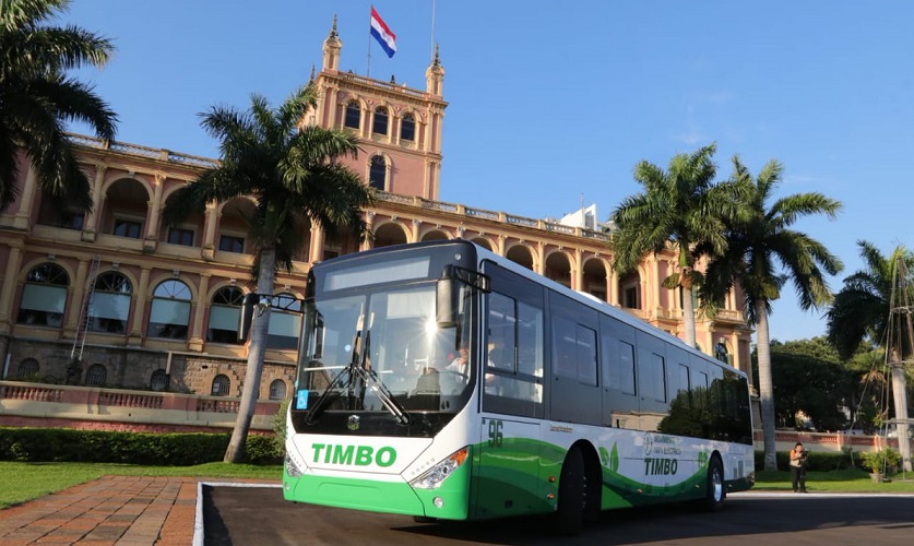 1.000 buses eléctricos en cuatro años: El plan del Gobierno que ilusiona a Paraguay