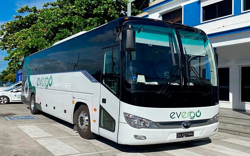 Bus eléctrico de Evergo.