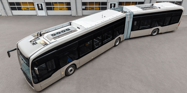 EvoBus will send bendy electric buses to STIB in Brussels