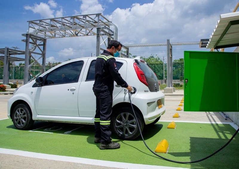 Ecopetrol proyecta completar la incorporación de 299 vehículos eléctricos este año.