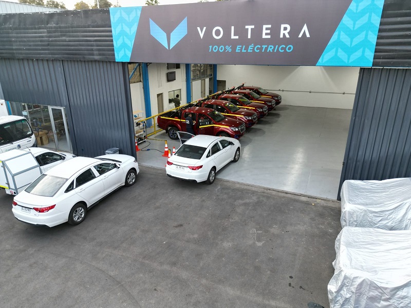 Voltera inaugura primer taller exclusivo para vehículos eléctricos en Chile