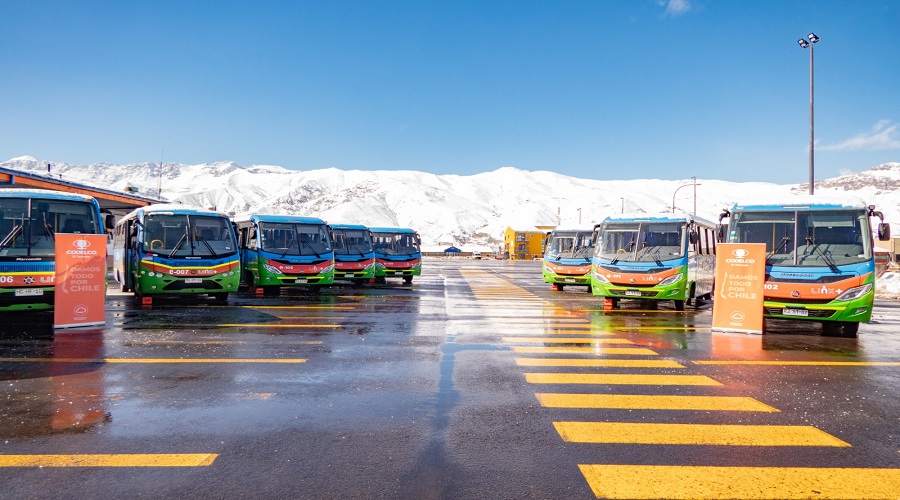 Codelco: «Seguiremos incorporando buses eléctricos donde las rutas lo permitan»