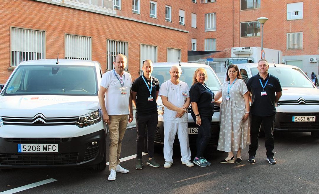 Madrid: Llegan nuevas furgonetas 100% eléctricas para el Hospital San Carlos