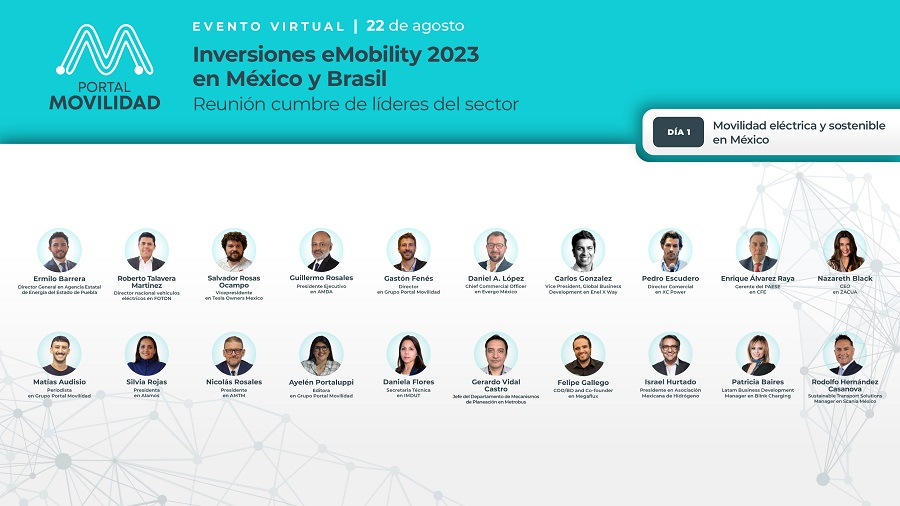 Inversiones eMobility en México: anuncios y frases destacadas de un nuevo evento de Portal Movilidad