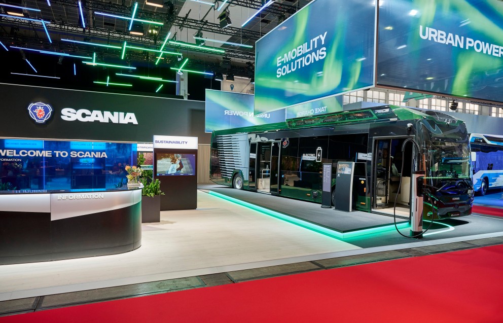 De estreno: Scania lanza nueva plataforma de autobuses eléctricos