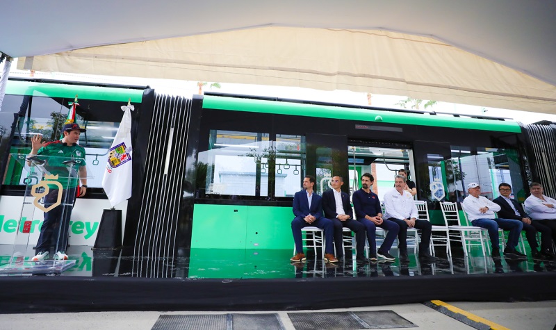 A prueba. García adelanta cómo será nueva Línea 5 del sistema de transporte colectivo eléctrico de Metrorrey