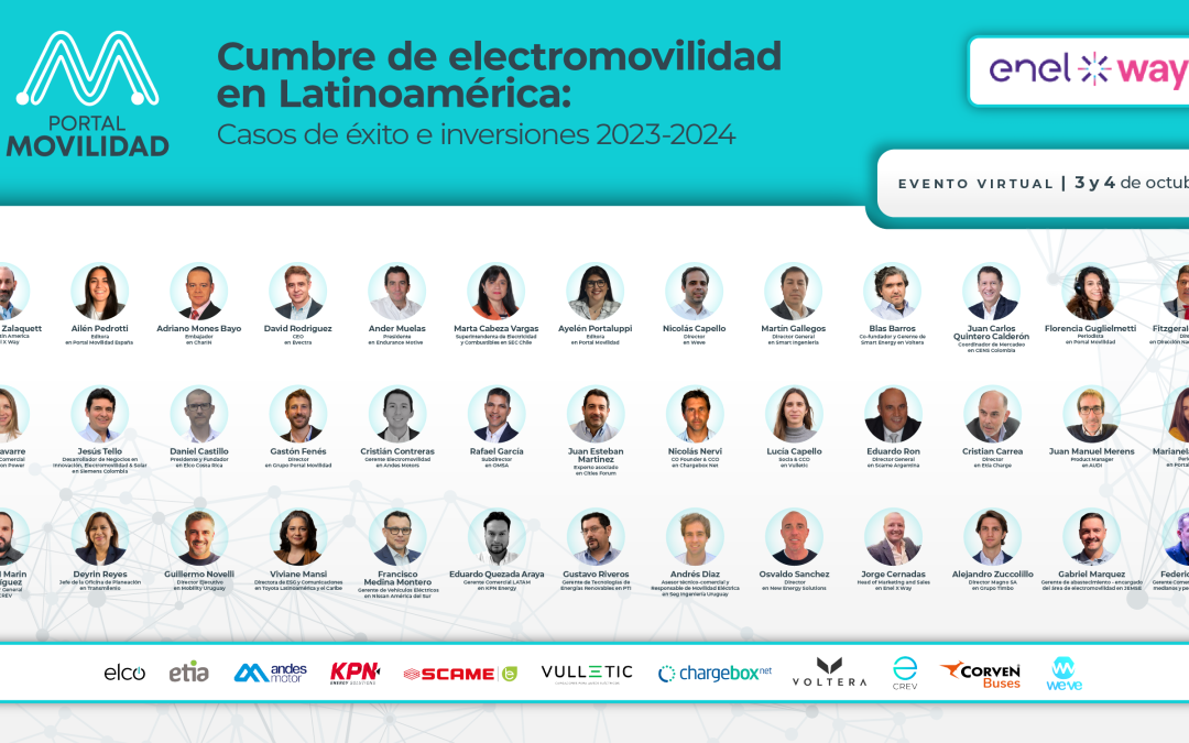 EN VIVO: Hoy más anuncios eMobility sobre Argentina, Uruguay y Paraguay en evento de Portal Movilidad