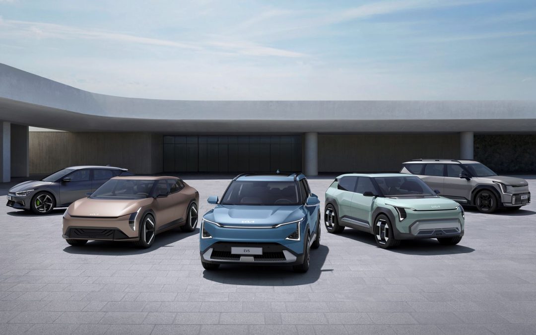 Kia impulsa la electromovilidad con el EV5 y dos modelos conceptuales