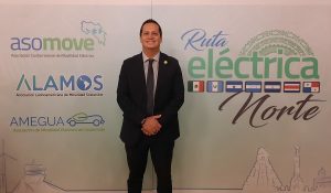 viceministro encargado del Área Energética, Edward Enrique Fuentes López, sobre el impacto de vehículos eléctricos en la red de Guatemala
