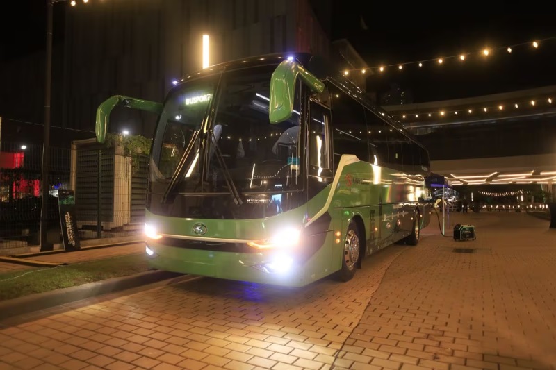 KING11 EV. Panamá estrena su primer bus interprovincial 100% eléctrico por “un futuro sostenible”
