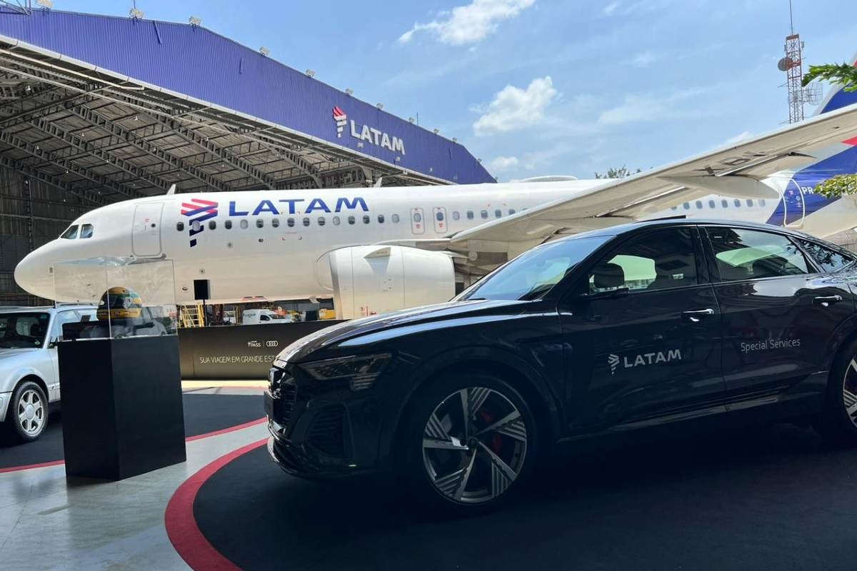 Audi e Latam lançam serviço de shuttle elétrico em Congonhas 