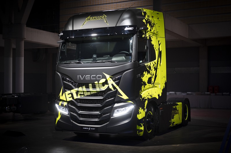 El Iveco S-Way y su versión “Metallica”