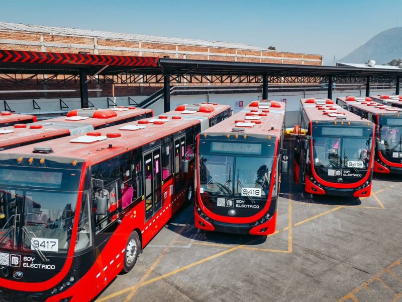 Duplica cifra. Metrobús incorporará 55 buses eléctricos para alcanzar los 119