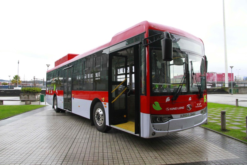 Presentación de buses eléctricos en Concepción