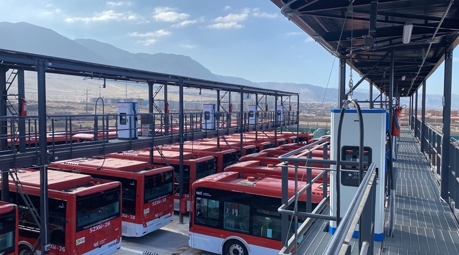 Hito. Con 40 buses eléctricos VGMobility se une al primer proyecto de electromovilidad en regiones de Chile