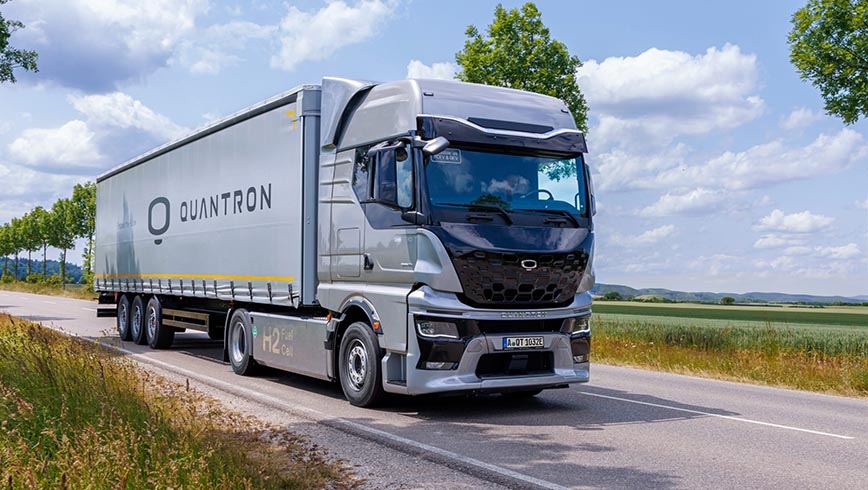 Nuevo player 2024. Quantron AG eligió país para desembarcar con camiones y buses a hidrógeno en Latinoamérica