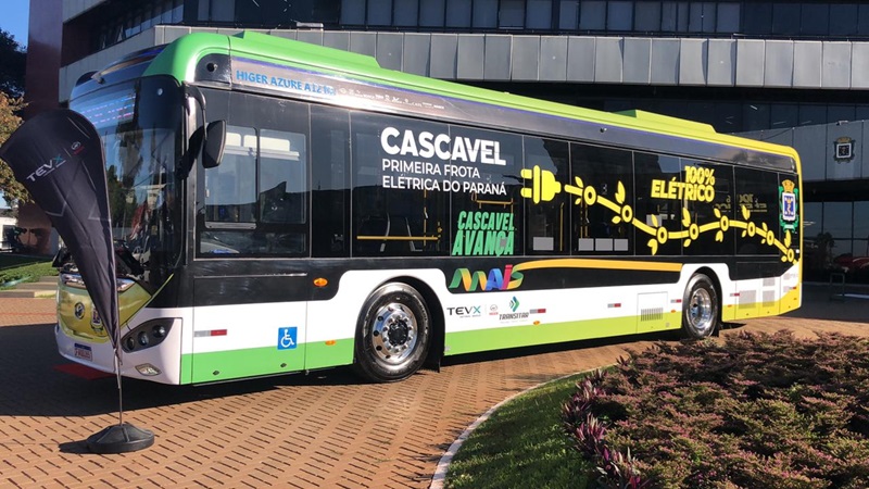 Paraná. Cascavel lança nova licitação do transporte coletivo com subsídio e ônibus elétricos cedidos pela prefeitura