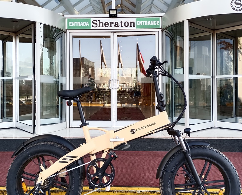 Sheraton Santiago, uno de los hoteles que podría sumar e-bikes