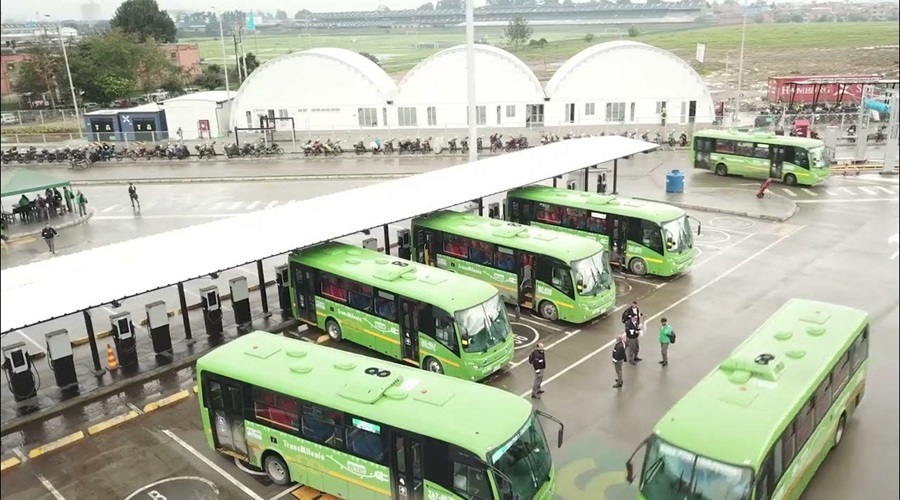 Pronóstico.  ¿Colombia «sin grandes cambios» en flotas de buses eléctricos durante 2024?