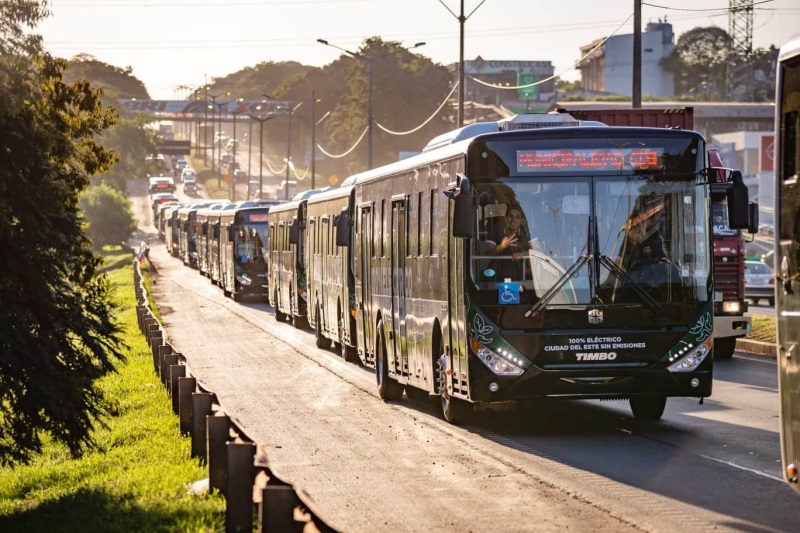Costos en duda. Junta de Ciudad del Este solicita informes sobre recaudación de buses eléctricos