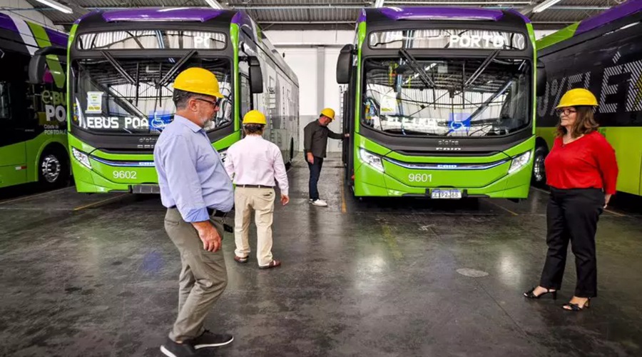 Projeto.  Porto Alegre deve ter mais 4 ônibus elétricos circulando até junho