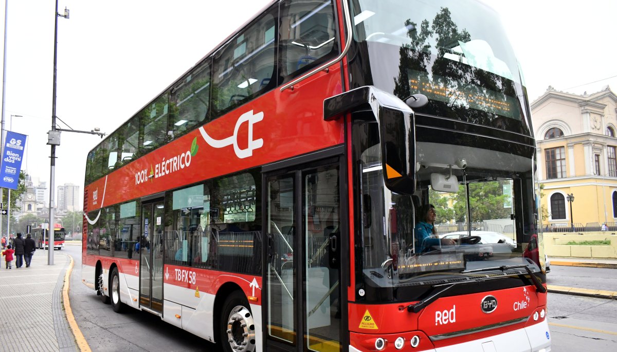 buses eléctricos Chile