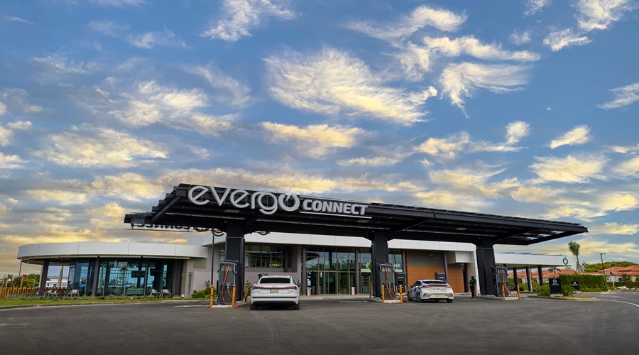 Pioneros. Abre en República Dominicana «Evergo Connect», la electrolinera más grande de Latinoamérica