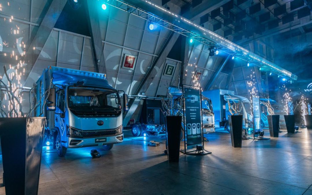 Nuevo mercado.  La firma china Yutong lanza en Chile sus camiones eléctricos y de hidrógeno