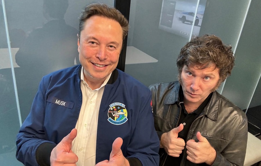 Se reunieron Elon Musk y Javier Milei para hablar sobre el litio argentino ¿instala otra gigafactory?